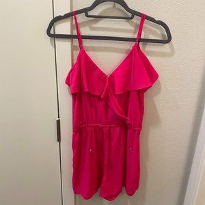 American Eagle Hot Pink Romper